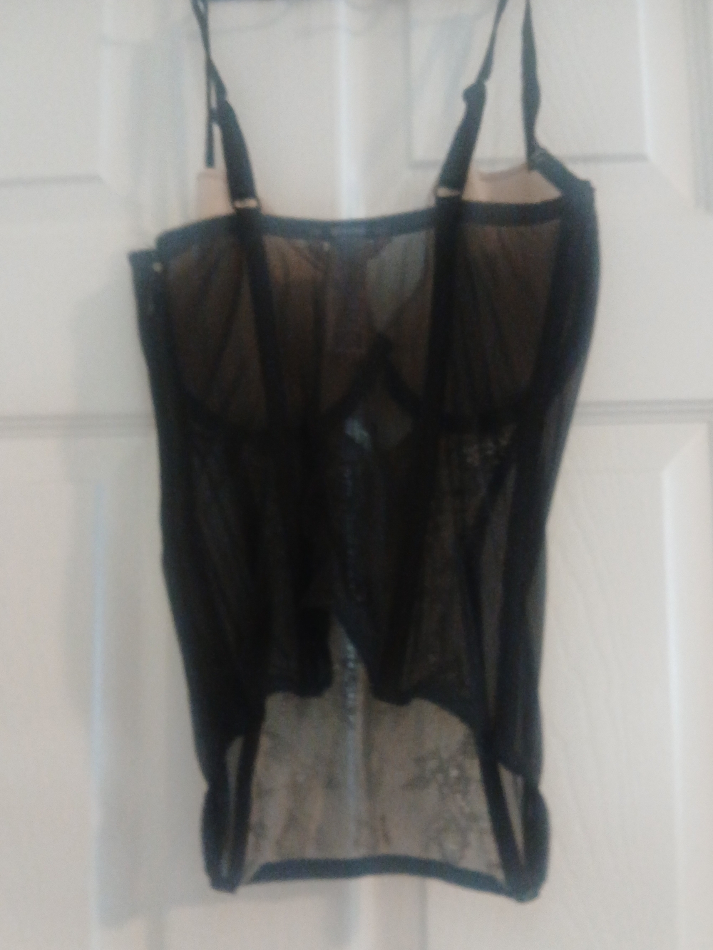 Victoria's Secret Black Lace Bustier - Picture 3 of 4
